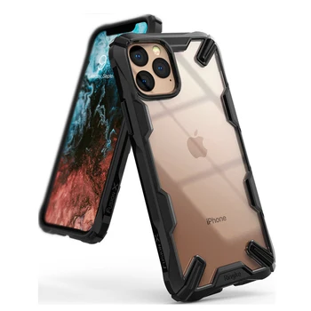 Ringke Fusion X за iPhone 11 Pro Case тежкотоварни амортизация прозрачен твърд PC задната мека капачка TPU рамка