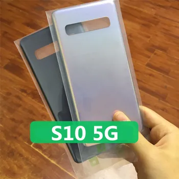 S10 5G корпус за Samsung Galaxy S10 5G G977 ремонт на капака на отделението за батерията подмяна на задния капак на телефона задни калъф + лого