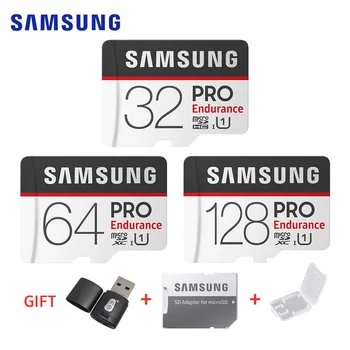 SAMSUNG PRO Endurance microSD Memory Card 32GB 64GB 128GB SDXC, SDHC Class 10 TF Card UHS-I Trans Flash Card