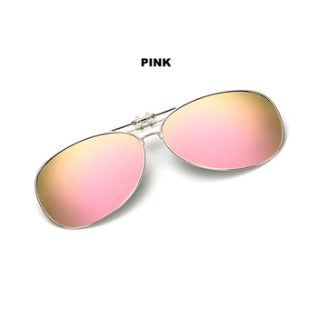 SGC06 поляризирана клип на слънчеви очила анти-UV недалновидни Колоездене, шофиране в слънчеви очила клип Риболов флип нагоре очила Слънчеви очила клип