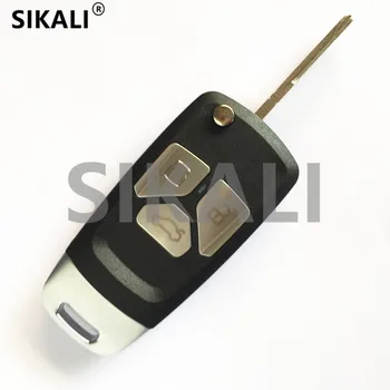 SIKALI обновен автомобилен дистанционно ключ за SKODA 3T0837202 за Citigo/Fabia/Octavia/Rapid/Roomster/Superb/Yeti