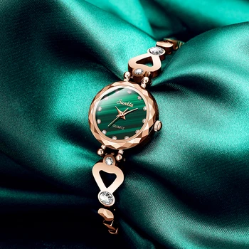 SUNKTA 2021 нова мода дамски часовници от Топ луксозна марка часовници за жени часовници за подарък на Дама водоустойчив Кварцов ръчен часовник Montre Femme