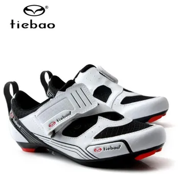 Tiebao Men Road Cycling Shoes 2021 Add New Pedal Set Bike Bicycle Anti-slip Women Триатлон Атлетик Sport Zapatos Bicicleta