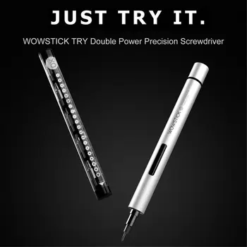 Wowstick опитайте 21 в 1 мини-електрически отвертки комплект ръчно изработени отвертка за телефон камера точен ремонт инструмент