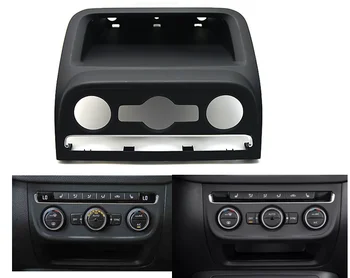 автоматична панел климатик скоростна черна предна арматурното табло седалка климат-контрол панел Долната полагане на кутия за VW PQ35 Tiguan 2010+