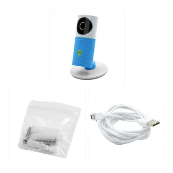 Безжичен Wifi Baby Monitor камера интелигентна сигнал нощно виждане Интерком поддръжка на iOS Android смартфон CleverDog