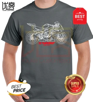 Германия Spuermoto Motorcycle S1000Rr Designed T Shirt 2018 най-новият мъжки забавна лятна Мъжки дрехи Детски тениски