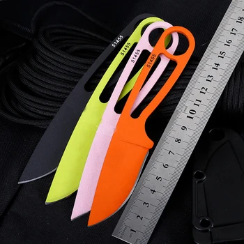 Горещо нов кухненски нож с фиксирано острие къмпинг оцеляване тактически ловен джоб малък прав нож мулти EDC инструменти подарък K обвивка