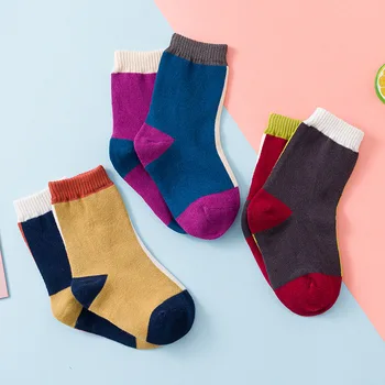 Детски чорапи за момичета корейски безшевни детски глезена чорап Meias Bebe мода деца памук ежедневни чорапи 2-12 Т Безплатна доставка падане