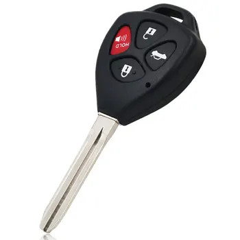 Дистанционно ключ на автомобила е подобрена ключодържател 433 Mhz G чип TOY43 Uncut Blade за Toyota Aurion 2006 2007 2008 2009 2010 2011 Asutralian Style