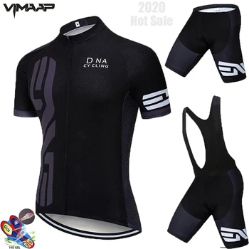 ДНК нов 2021 мъжете Колоездене Джърси лятото с къс ръкав набор от Майо МТБ 19D лигавник шорти велосипедна облекло, спортно облекло риза облекло костюм