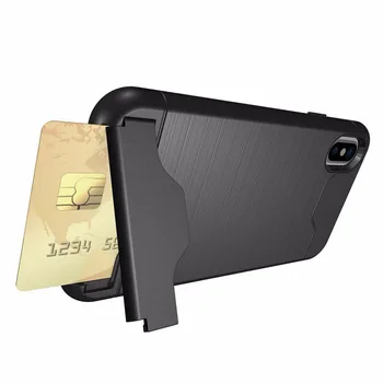 за iphone X Case Cover OneMinus противоударная поставка броня телефонна чанта калъфи за iphone X Edition притежателя на слота за карти на Корпуса