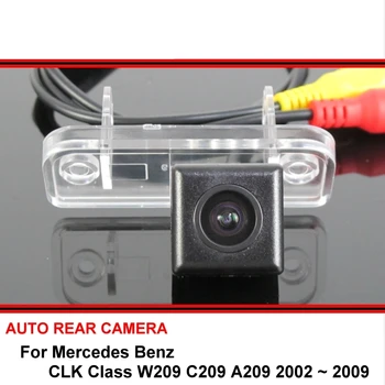 За Mercedes Benz CLK, CLS W209 C209 A209 2002~2009 нощно виждане паркинг за задно виждане за кола обратно на резервната камера за задно виждане HD CCD