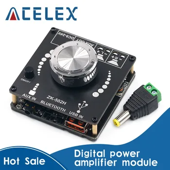 ЗК-502H HIFI, Bluetooth 5.0 TPA3116D2 Digital Power Audio Amplifier board 50WX2 Стерео AMP Amplificador Home Theater AUX USB