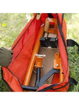 Калъф за носене на моторна резачка, е преносим пълен защитен притежателя на моторен трион и чанта, е чудесен помощник за мъже дървообработване