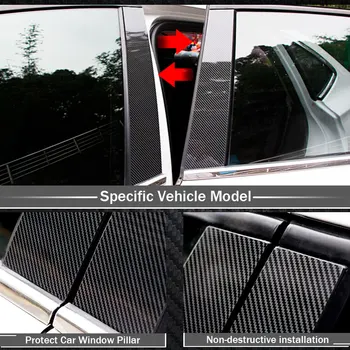 комплект за автомобили, Врати, на прозорци, стелажи, стелажи довършителни въглеродни влакна стил корица комплект е подходящ за CRV Jade XRV Vezel Jade ENVIX Crider