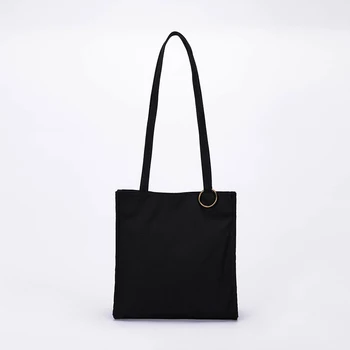 Корейската версия на изкуството прост хлопчатобумажный платно наплечная чанта дамски ежедневни пазарска чанта наплечная чанта