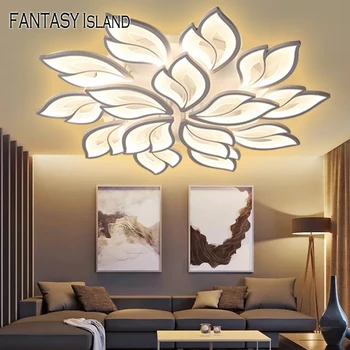 Модерни акрилни led таван, осветителни тела за хол ултратънък тавана лампа декоративна лампа Lamparas de techo AC90-265V