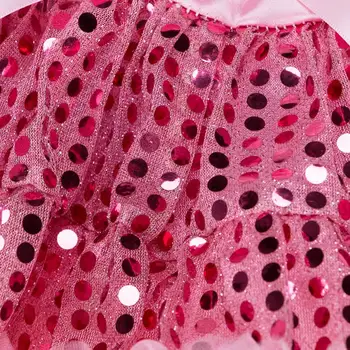 Момичета пайети, пола bBaby супер Пухкав мек балетната поличка поли детски пухкави поли розов сив мода партия дрехи 8-10 години
