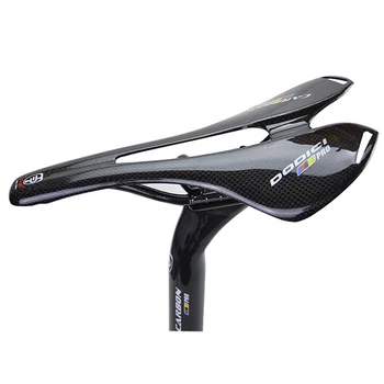 МТВ пълен въглероден под наем на седлото ultralight здрав пътен под наем въглеродни влакна седалка мъжете 3k матиран/светло черен състезателен Велосипед възглавници