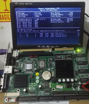 Нова оригинална такса IPC ECB-641 REV: A1 ECB 641 ISA слот индустриална дънна платка Half-Size CPU Card PICMG10 на борда процесор RAM LVDS
