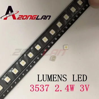 Оригинални люмены LED 3535 светлина мъниста хладен бял с висока мощност 2.4 W 3 за LED LCD телевизор осветление Applicatio