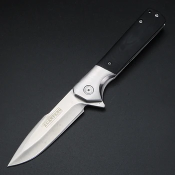 Открит Сгъваем Тактически Нож Ловен Нож С Висока Твърдост Армейски Нож Сгъваем Нож Къмпинг Преносим Нож
