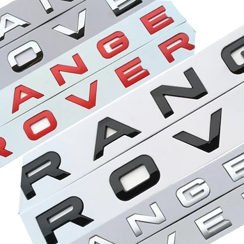 Оформление на автомобила капак на багажника логото на иконата на стикер за Range Rover Evoque Sport, DISCOVERY ABS оформление на автомобила багажника на лого, емблема букви