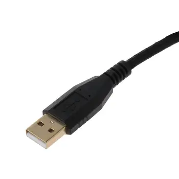 Позлатен здрав найлон ракита линия USB механичен кабел за клавиатура за подмяна на проводници за Razer BlackWidow X Chroma Mechanical