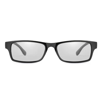 Поляризирани фотохромичните слънчеви очила мъжете шофиране правоъгълник Хамелеони промяна в цвета на слънчеви очила за шофиране безопасността на анти-UV очила