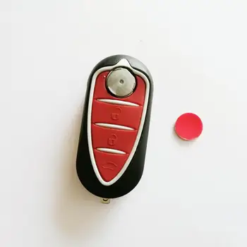 С логото на новата смяна Keyless Entry Case сгъваем флип дистанционно ключ Shell за Alfa Romeo Mito, Giulietta 159 GTA