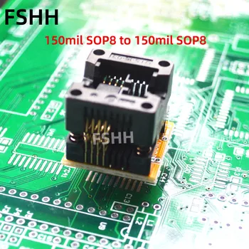 СОП to SOP8 test socket 150mil/208mil SOP8 to SOP8 adapter спойка-безплатен онлайн тест