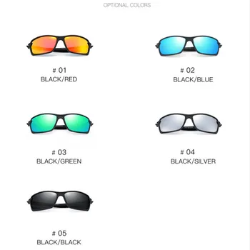 Ултра лека матирана рамка поляризирани слънчеви очила Мъже / Жени UV-защита на спортни очила светлоотразителни слънчеви очила мъжки слънчеви очила нюанси