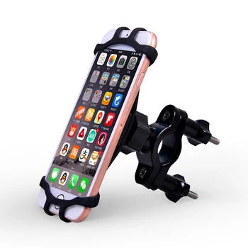 Универсален силикон велосипед, мотоциклет Притежателя на телефона, за iPhoneX 8 7 6s за XIaomi Магнит стойка държач за GPS притежателя на волана