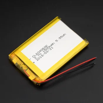 1/2 / 4шт 604060 3.7 V литиево-полимерна батерия 1500 ма САМ mobile emergency power charging treasure Li-Po акумулаторни батерии
