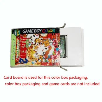 10 бр. много за GBA или за GBC подмяна на картонена кутия картон вътрешна инкрустация поставяне тава играта касета тава Япония версия
