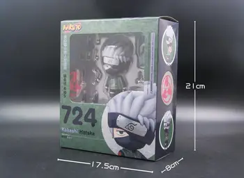 10 см Наруто Шиппуден Хатаке Какаши нов 724# аниме фигурка PVC играчки колекция фигурки за приятелите на подаръци