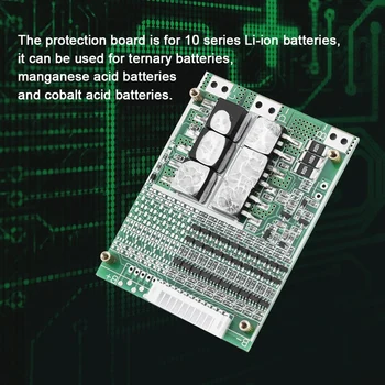 10S 36V 35A Li-Ion Lipolymer Battery Защита Board Bms Pcb For E-Bike Електрически Скутер