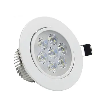 10шт супер ярък-вградени LED Dimmable Downlight CREE 9W 12W 15W 21W LED Spot light LED Recessede тавана лампа, AC 110V 220V