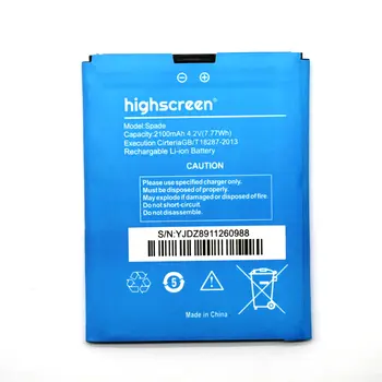 1бр нов висококачествен Highscreen Спейд батерия за мобилен телефон Highscreen Спейд + код за проследяване