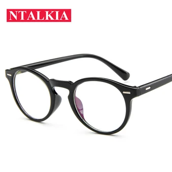 2018 Vintage Retro Round Eyeglasses Brand Designer For Women Glasses Fashion Men Optical eye glasses Frame Eyewear