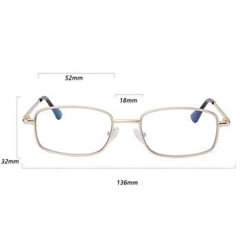 2019New мода прогресивен мулти фокус очила за четене за мъже жени анти-синя светлина очила сплав анти-радиация далекогледство