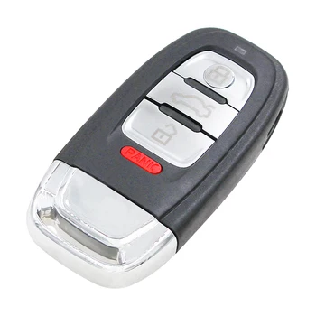 3 + 1 бутона Smart keyless remote key 315MHz 433MHz 868MHz с чип за Audi A6 A7 A8 RS4 RS5 Q5 A5 S4 8T0 959 754C 8T0 959 754D