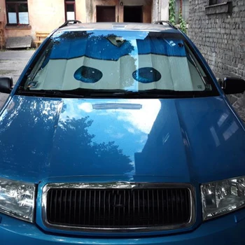 4 цвят на очите подгряване на предното стъкло чадър прозореца на колата и предното стъкло на капака на козирка от Слънцето авто сенника на автомобила-обхваща автомобил на слънчева защита