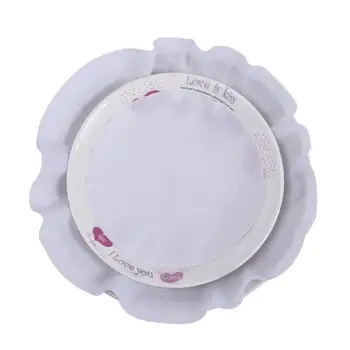 5 бр. Dinnerware чанта за съхранение чиния кутия за съхранение на кръгла чиния, чаша, пухкава протектори калъф чаша на чаша за шампанско преносим организатор