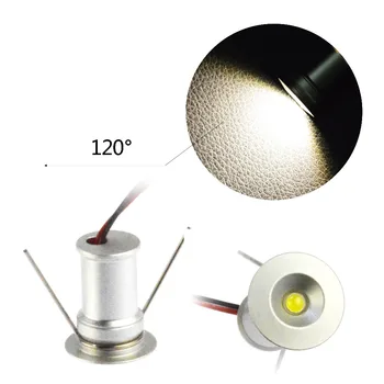 9 бр. нов Димиране-вградени led лампа 1 W затъмняване на led spot лампа мини led тавана лампа DC12V DC3V led лампи безплатна доставка