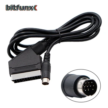 Bitfunx Scart кабел 1.8 метра за PS2/PS1 / Dreamcast / SEGA MD1 / MD2Megadrive 1 / Битие 1 / XBOX / WII / Saturn видеоигровой кабел