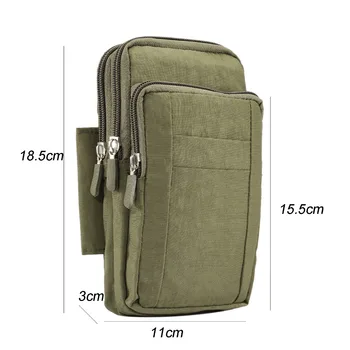 Boucho универсален много голям пакет многофункционален таблет за iPhone мобилен телефон чанта виси на врата портфейл открит чанта чанта