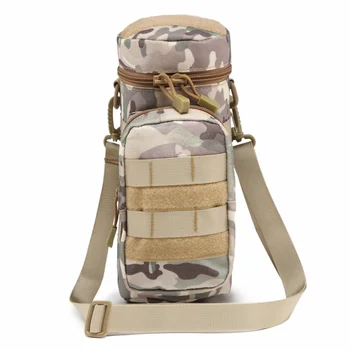 CQC 1000D Открито Military Tactical Molle Water Bottle Pouch Еърсофт чайник поясная чанта с пагон