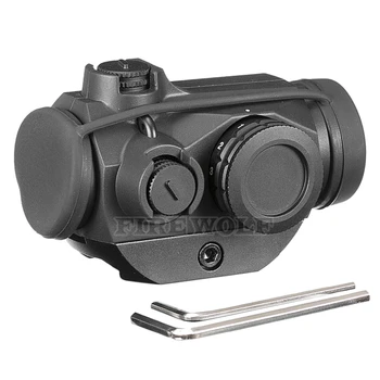 Fire Wolf 1x20 здрава конструкция Parallax Free Tactics Red Dot Sight With 5.56/7.62 Откат For Hunting Ak 47 Scope Mounts